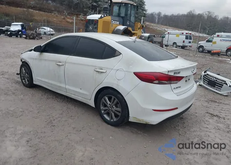 2018 Hyundai Elantra Sel из США, поврежденный, VIN 5NPD84LF7JH298519